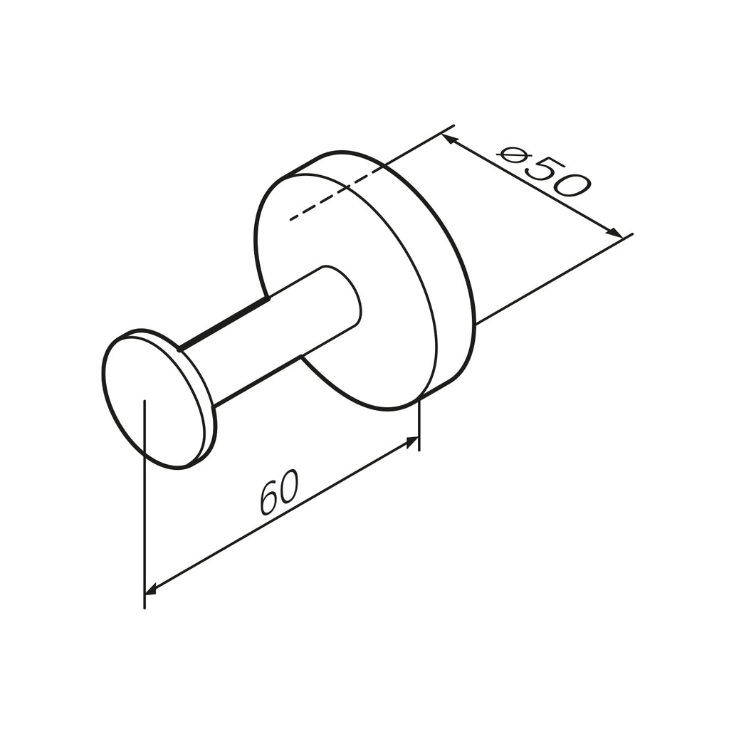 Handtuchhaken AM.PM Inspire 2.0 AIB35800 Chrom