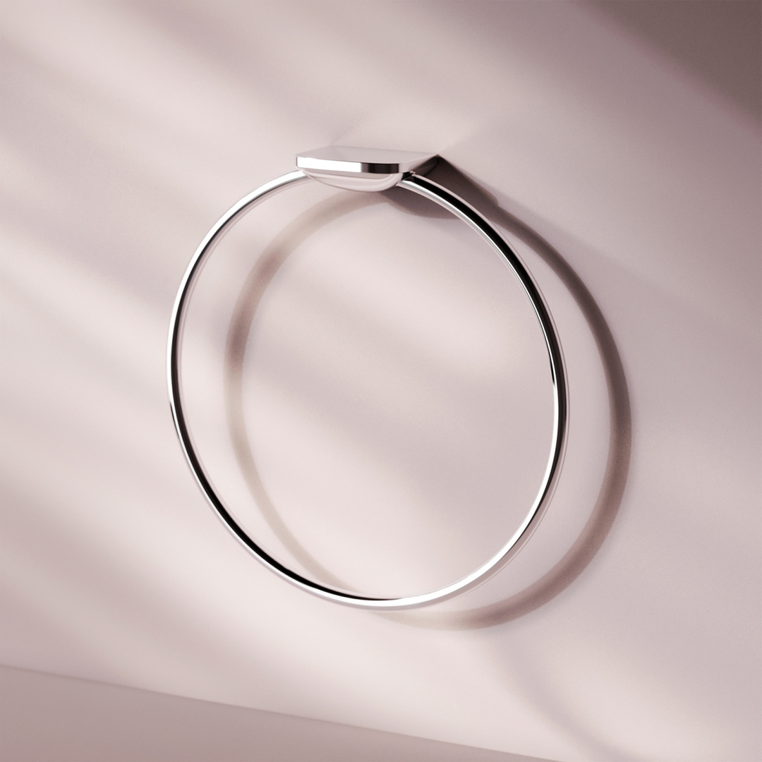 Krúžok na Uterák AM.PM Inspire 2.0 AIB34400 Chróme