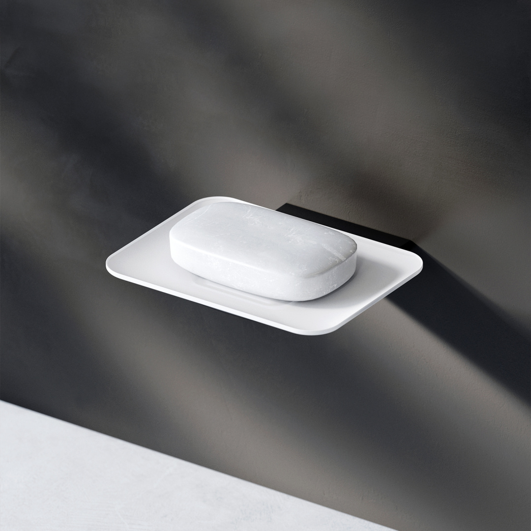 Mydelnička AM.PM Inspire 2.0 AIB34222 Nástenný, Sklo, Čierna