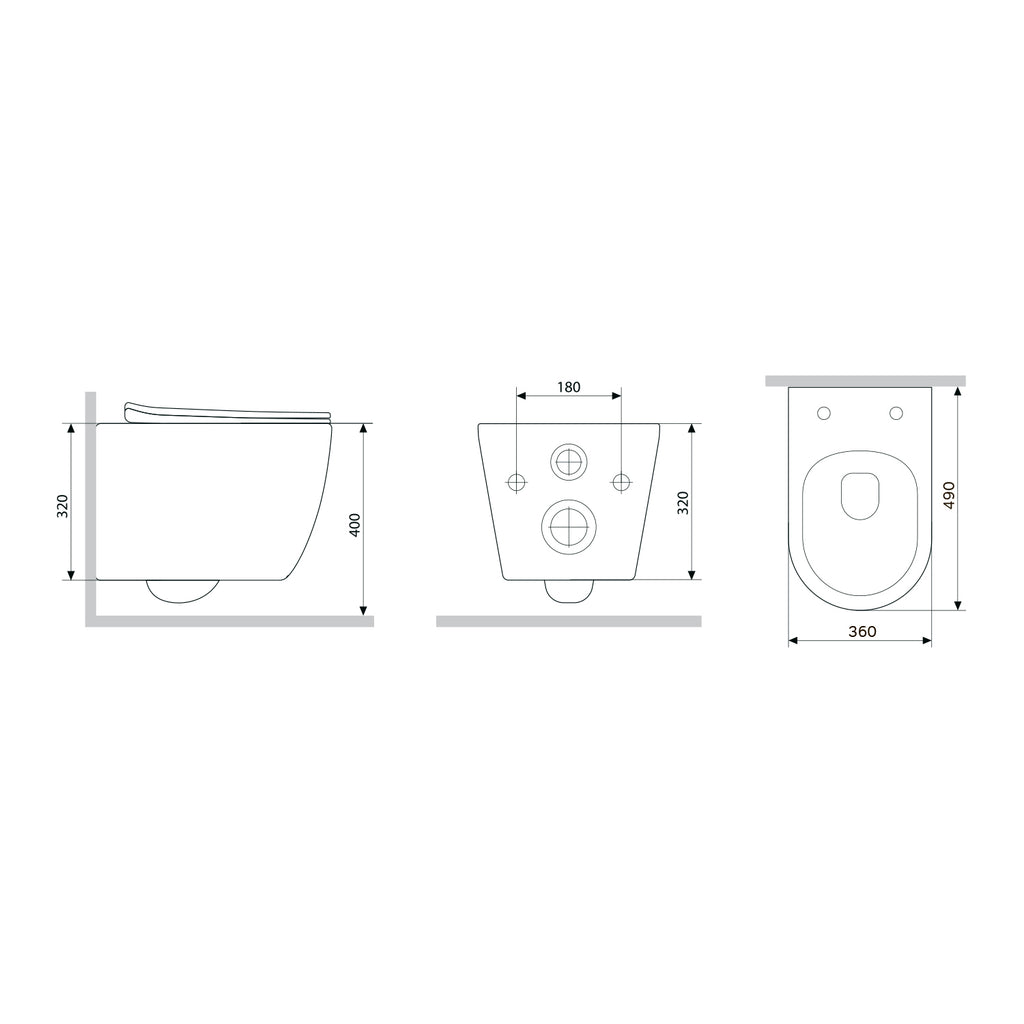 Závesné WC AM.PM X-Joy S CXB1701SC Bezokrajová, s sedadlom Softclose, Biela