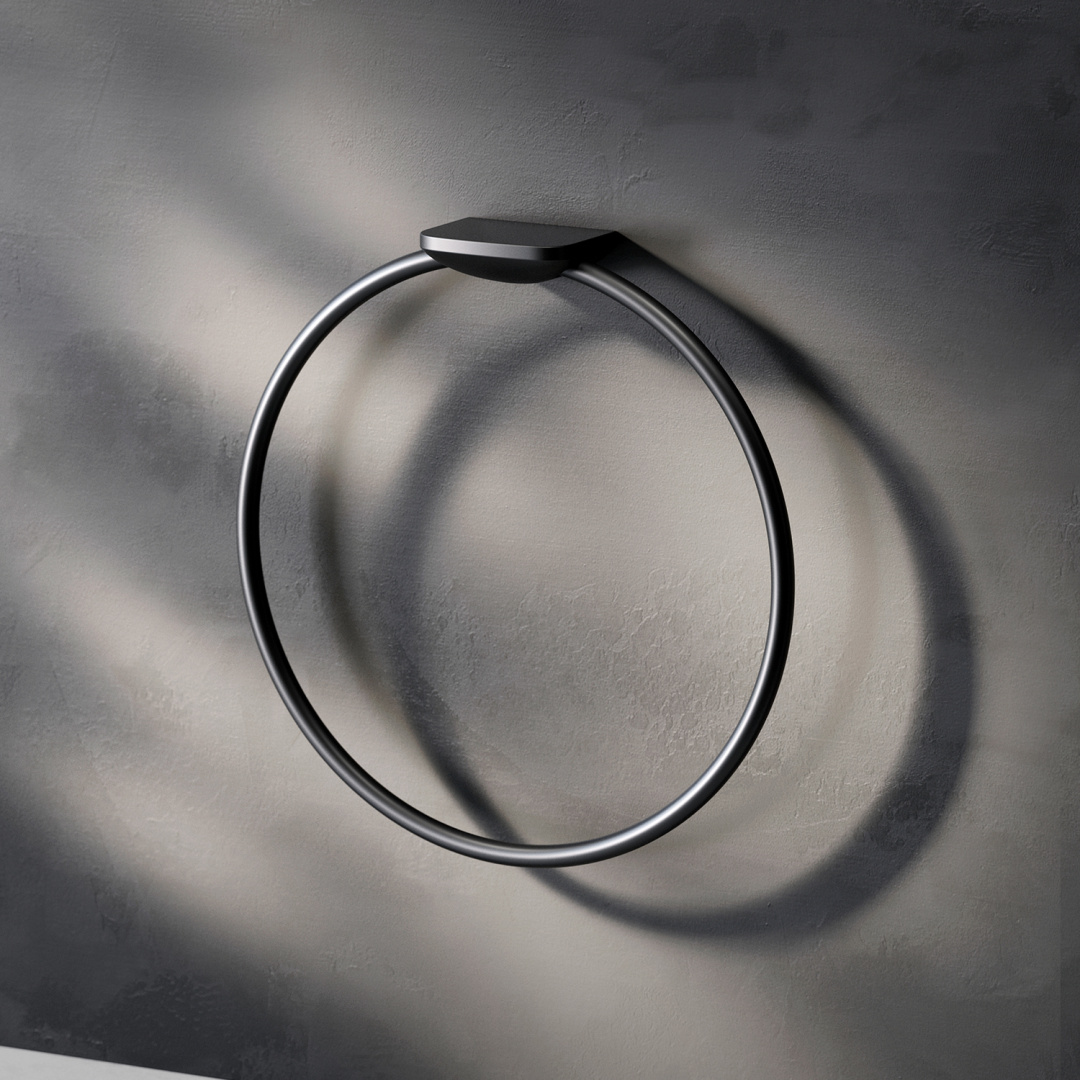 Krúžok na Uterák AM.PM Inspire 2.0 AIB34422 Čierny