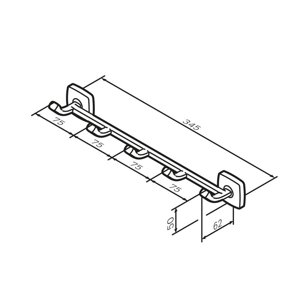Handtuchhaken AM.PM Gem AGA35900 Chrom