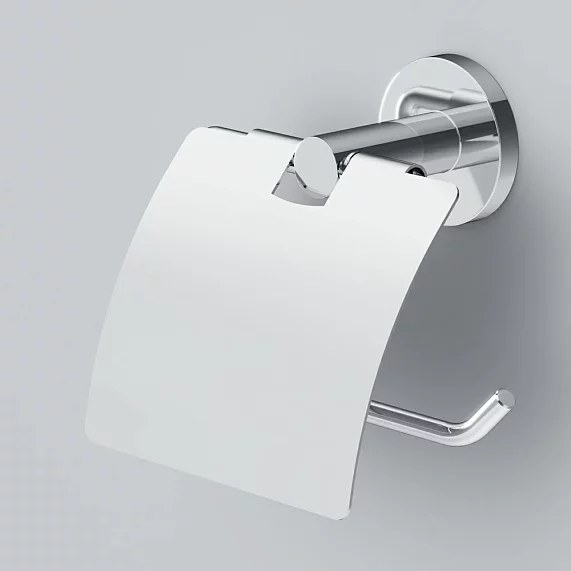 Держатель для туалетной бумаги AM.PM X-Joy A85A341400 с крышкой