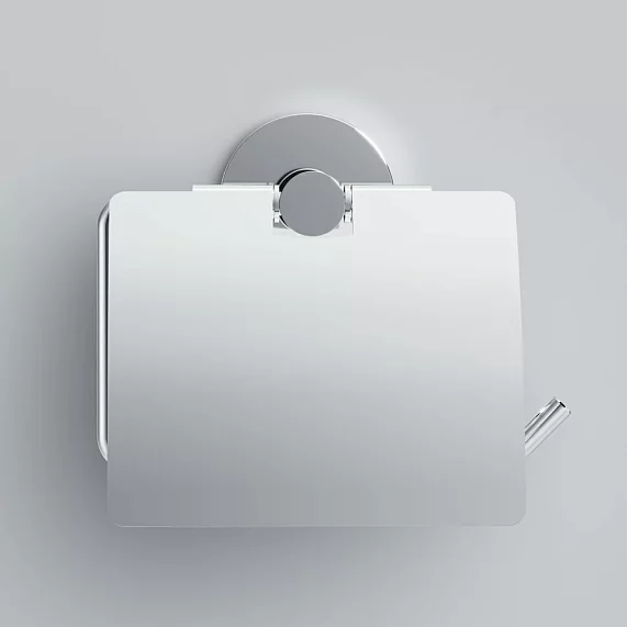 Держатель для туалетной бумаги AM.PM X-Joy A85A341400 с крышкой