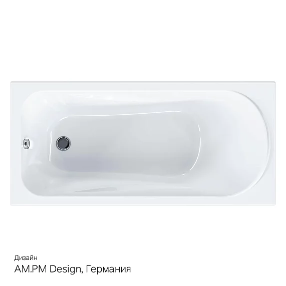 Ванна акриловая 150x70 AM.PM Sense W76A-150-070W-A с каркасом и панелью
